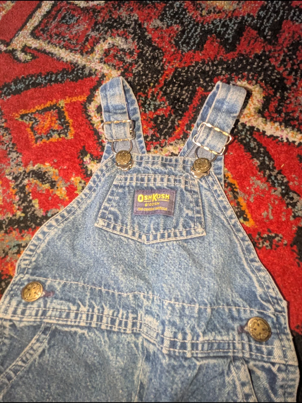 OshKosh B'gosh Blue Denim Boys' Overalls
